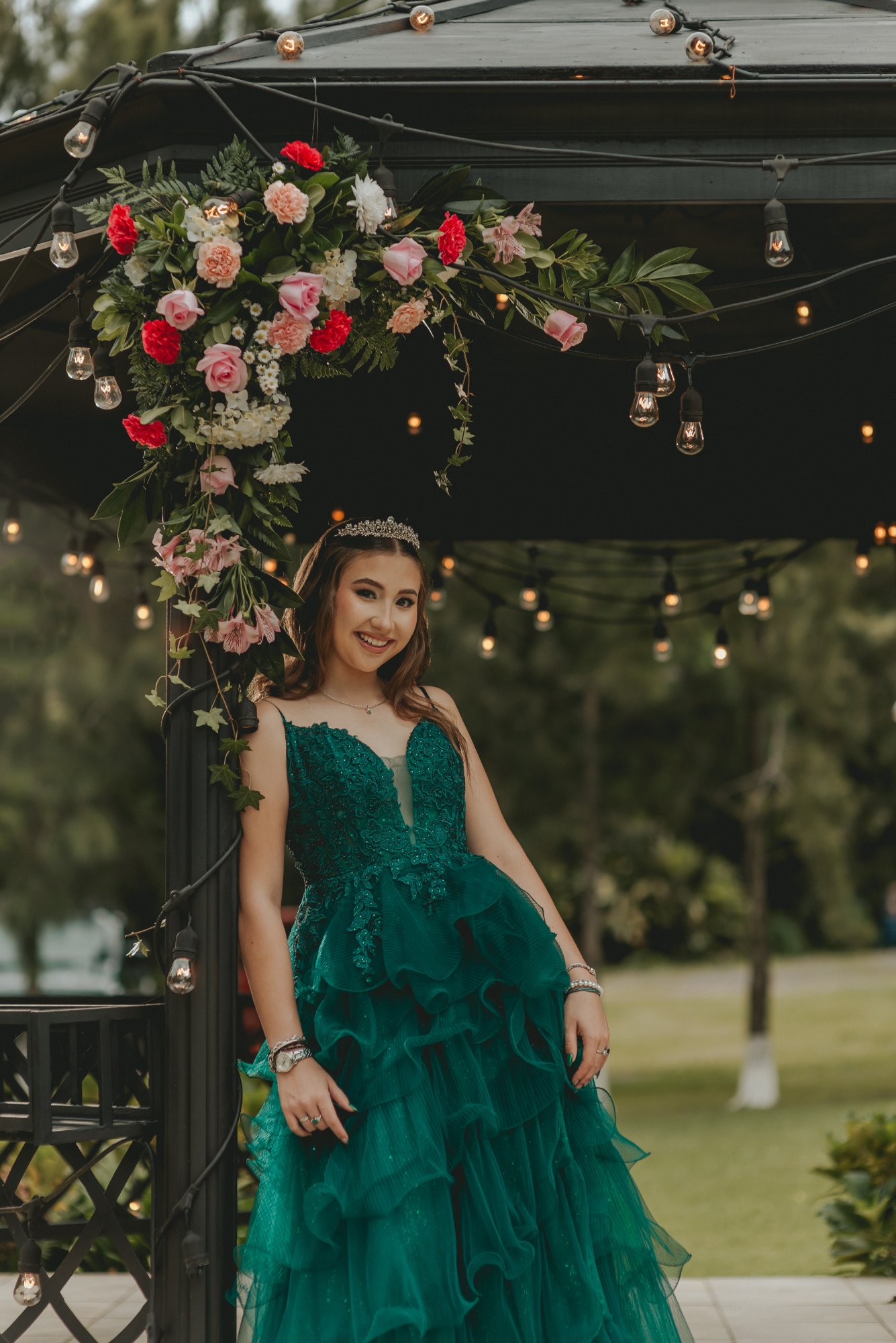 Quinceañera jardín La Alborada